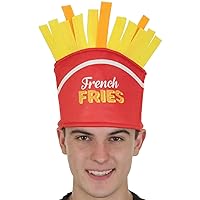 French Fries Novelty Food Hat , Red