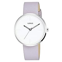 Lorus Classic Woman Womens Analog Quartz Watch with Leather Bracelet RG277NX9