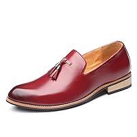Men's Dress Shoes Modern Classic Slip-On Oxford Formal Casual Business Wedding Party Work Shoes