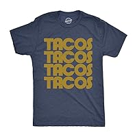 Mens I Wonder If Tacos Think About Me Too Funny Taco Tuesday Sarcastic Graphic