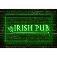 170180 Irish Pub Beer Bar Open Home Decor illuminated Display LED Night Light Neon Sign (16