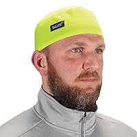 Ergodyne Chill Its 6630 Skull Cap, Lined with Terry Cloth Sweatband, Sweat Wicking