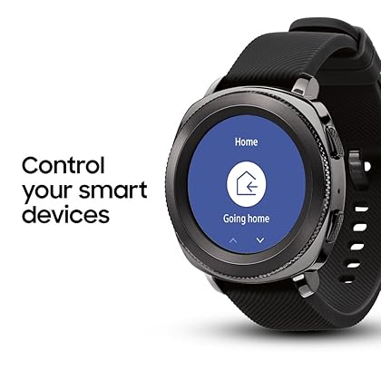 SAMSUNG Gear Sport Smartwatch (Bluetooth), Black, SM-R600NZKAXAR – US Version with Warranty