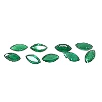 Natural Emerald Marquise Shape Size 7x3.50 mm Cut Faceted AAA Quality Transparent Emerald Perfect For Making Earring, Pendant, Necklace, Ring Jewelry