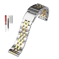 316L stainless steel watchband 22mm 24mm solid metal wristband for breitling Watch strap mens watch bracelet for A49350 AB042011