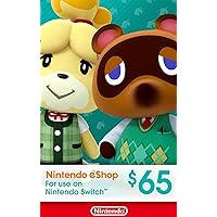 $65 Nintendo eShop Gift Card [Digital Code]