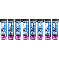Nuun Sport + Caffeine: Electrolyte Drink Tablets, Wild Berry,10 Count (Pack of 2)