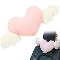 Cervical Pillows for The Kawaii car pots with Angel, Heart -Shaped Neck Pillow for a car, Beautiful and Comfortable car Accessories
