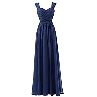 Lorderqueen Women's Sexy Backless Long Bridesmaid Prom Dress Homecoming Gowns