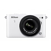 Nikon 1 J3 14.2 MP HD Digital Camera with 10-100mm VR 1 NIKKOR Lens (White) (OLD MODEL)