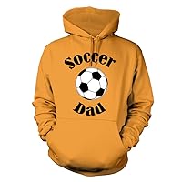 Middle of the Road Soccer Dad #162 - A Nice Funny Humor Men's Hoodie