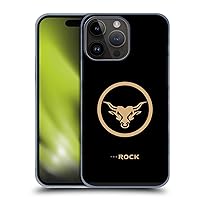 Head Case Designs Officially Licensed WWE Golden Brahma Bull The Rock Hard Back Case Compatible with Apple iPhone 15 Pro Max