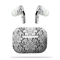 MightySkins Compatible with Apple Airpods Pro - Floral Retro | Protective, Durable, and Unique Vinyl Decal Wrap Cover | Easy to Apply, Remove, and Change Styles | Made in The USA