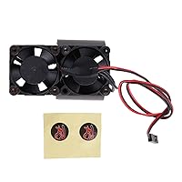 Remote Car Small Crawler TRX4SCX10 Double Motor Cooling Fans for Climbing Truck Car Decorative Supplies Car Parts and Accessories