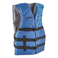Guide Gear Universal Adult Life Vest Jacket, Kayak Accessories, Fishing, Swim, Sailing, Type III