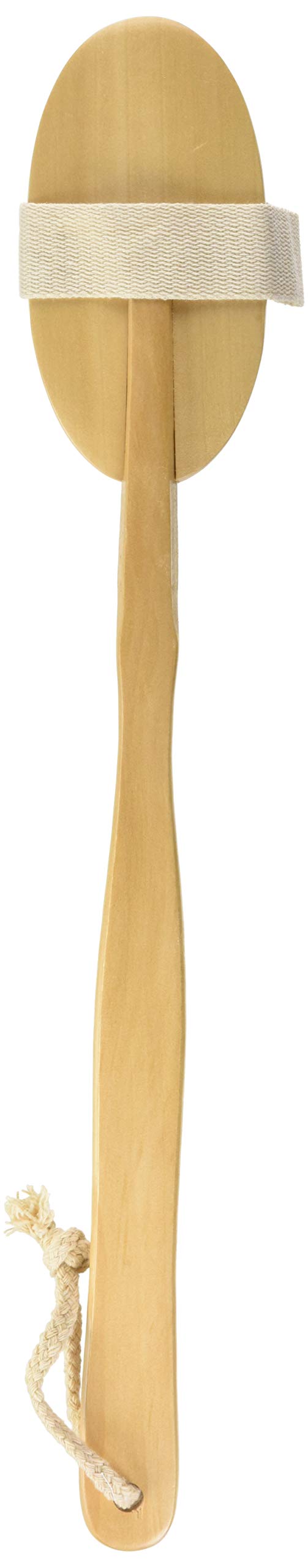 Wholesome Beauty Dry Skin Body Brush with Removable 11-Inch Wood Handle