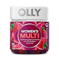 OLLY Sleep Immunity Melatonin Gummy, Vitamin C, Zinc, Echinacea, 3mg Melatonin, 36 Count Women's Multivitamin Gummy, Vitamins A, D, C, E, Biotin, Folic Acid, 90 Count