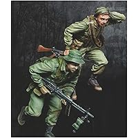 1/35 Vietnam War Australian Army RAR Infantry 4 Fire Point Moving Machine Gun Team Resin Kit B6-35342