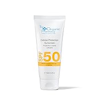 The Organic Pharmacy Cellular Protection Sunscreen SPF 50 - Non-chemical, Mineral Sunscreen 3.4 oz 100 ml