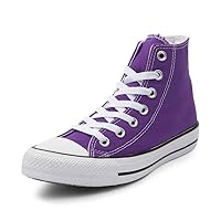 Converse Chuck Taylor All Star Lo Sneaker (8329 Mens 6/Womens 8, Hi Top Electric Purple)