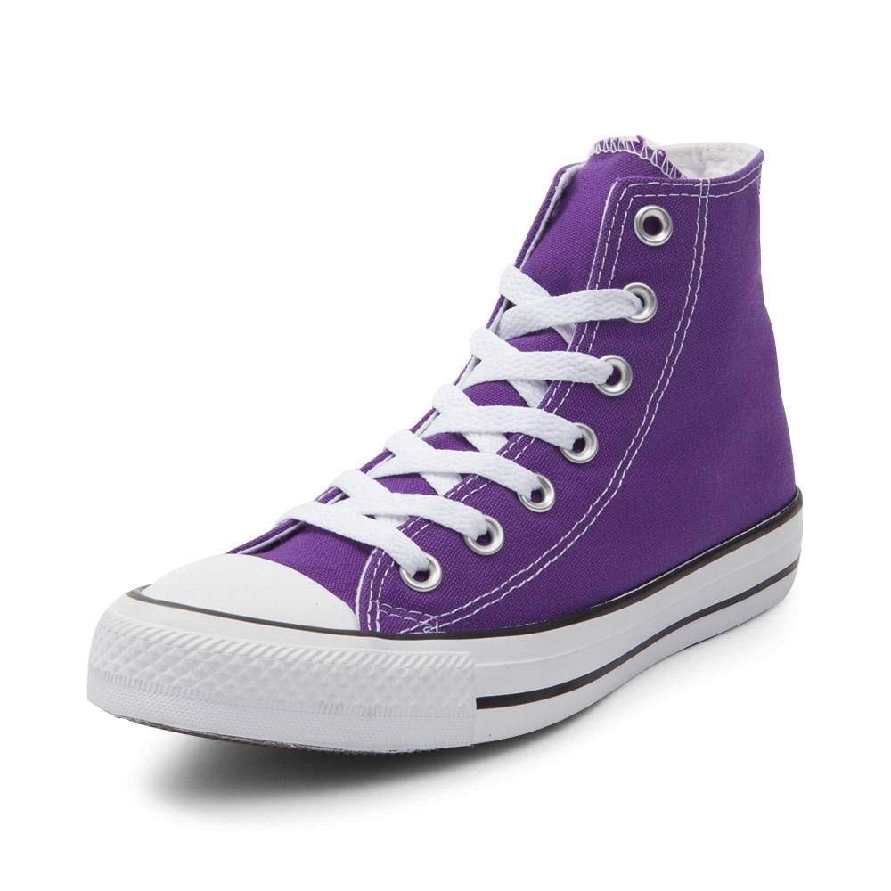 Converse Chuck Taylor All Star Lo Sneaker (8329 Mens 6/Womens 8, Hi Top Electric Purple)