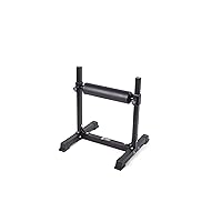 Bulgarian Split Squat Stand- Adjustable Single Leg Squat Stand- Standing Workout, Ultimate Strength Single Leg Squat Roller Bodyweight and Dumbbell Use- Lower Body Muscles Gym Equipment