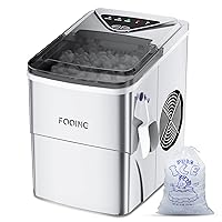 Signstek Ice Maker Machine Self-Cleaning,Countertop Portable,Quick Ice Making,9 Ice Cubes Ready in 6-8 Minutes,Make 26 Pounds in 24 Hours Ice Cube Maker,Ice Scoop,Basket,Home,Kitchen,Bar,Office 