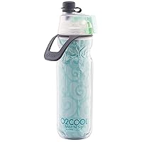 HKTOPCNE Spray Water Bottle for Drinking Sports Water Bottle Cycling BPA  Free 600ml for Cycling Running Mountaineering Hiking Gym Climbing (Blue)