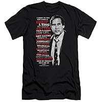 Christmas Vacation Shirt Clark Griswold Rant Slim Fit T-Shirt