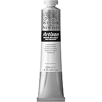 Winsor & Newton Artisan Water Mixable Oil Colour, 6.75-oz (200ml), Titanium White