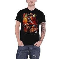 Machine Head T Shirt Burn My Eyes Band Logo Official Mens Black Size S