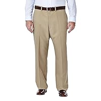 Haggar Men's Cool 18 Flat Front Pant Reg. and Big & Tall Sizes