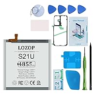S21 Ultra Battery Replacement Kit for Samsung Galaxy S21 Ultra SM-G998U/U1/N/B/W and Other All G998 Models with Repair Tools Kit and User Manual