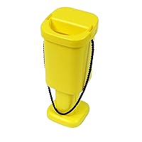 ELC Square Charity Money Collection Box - Yellow