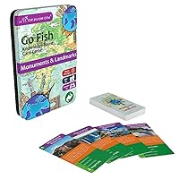 Go Fish! - Monuments & Landmarks - The Classic Card Game with a General Knowledge Boost for Kids & Families Ages 6+