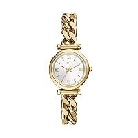 Fossil Carlie Mini Women's Watch with Stainless Steel or Leather Band