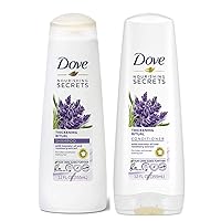 Dove Nourishing Rituals Haircare - Thickening Ritual - Shampoo & Conditioner Set - Net Wt. 12 FL OZ (355 mL) Per Bottle - One Set