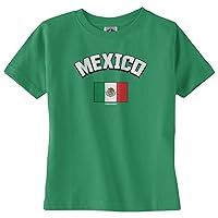 Threadrock Baby Boys' Mexico Mexican Flag Infant T-Shirt