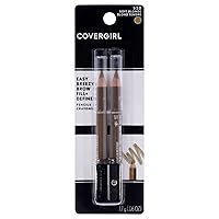 Easy Breezy Brow Fill + Define Brow Pencil, Sharpener Included, Long-Lasting, Deeply Pigmented, Blendable Formula, 100% Cruelty-Free