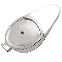 G.S Bed PAN Fracture/Hospital Bed PAN Male with Cover and Handle - Stainless Steel