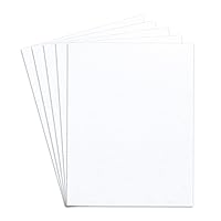 White Linen Textured Specialty Cardstock | Blank Thick 8 1/2 X 11 Heavyweight Card Stock for Wedding Invitations, Announcements, Greeting Cards | 80lb Cover (216gsm) | 50 Sheets