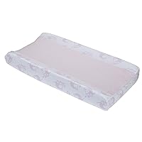 NoJo Tropical Garden Pink & White Sloth Super Soft Changing Pad Cover, Pink, White