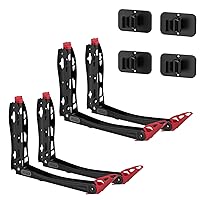 Ultrawall BIKEPAL Swivel Bike Racks, No Lifting Wall Mounted Bike Storage Solution for Home, Garage Bike Hanger, 4 Pack