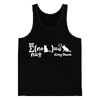 Funny String Theory Science Nerd Physics Schrodinger's Cat Tank Top for Men Women