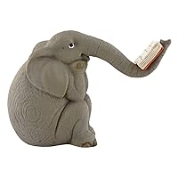 Top Collection Miniature Garden Elephant Reading Book