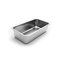 Loaf Pan Stainless Steel Baking, 8.5 x 4.5 x 2.25 inches, Rectangular