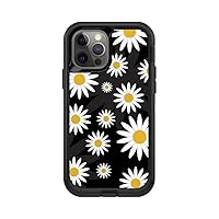 MightySkins Skin Compatible with OtterBox Defender iPhone 12 & 12 Pro - Daisies | Protective, Durable, and Unique Vinyl Decal wrap Cover | Easy to Apply, Remove, and Change Styles | Made in The USA