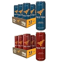 Tecton Exogenous Ketone Ester Drink. Kickstart Ketosis With 10g of Ketones Per Serving for Optimal Health. No Sugar, No Erythritol, No Caffeine, No Artificial Sweeteners. Variety 24-pack