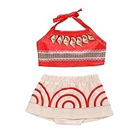 Dressy Daisy Baby Girls Ocean Adventure Princess Halloween Costume Skirt Set Party Outfit Dress Up