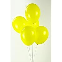 12 inches Sunshine Yellow Party Decoration Latex Balloons pack of 50